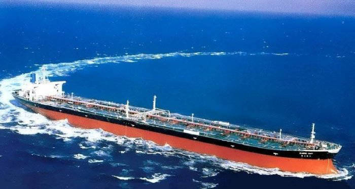 The biggest ship in the world.