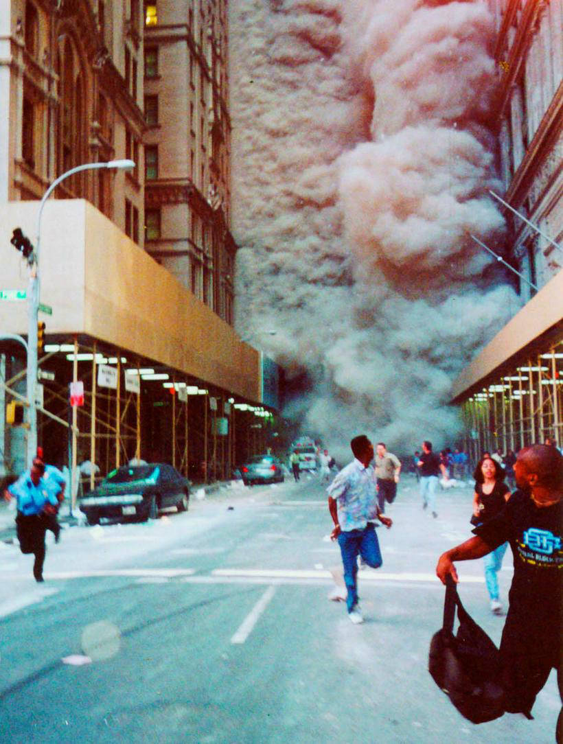 10 rare photos of the terrorist attacks in the US on September 11, 2001 that you did not see