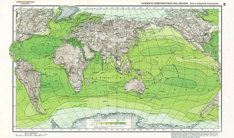 Where in the ocean is there so much salt?