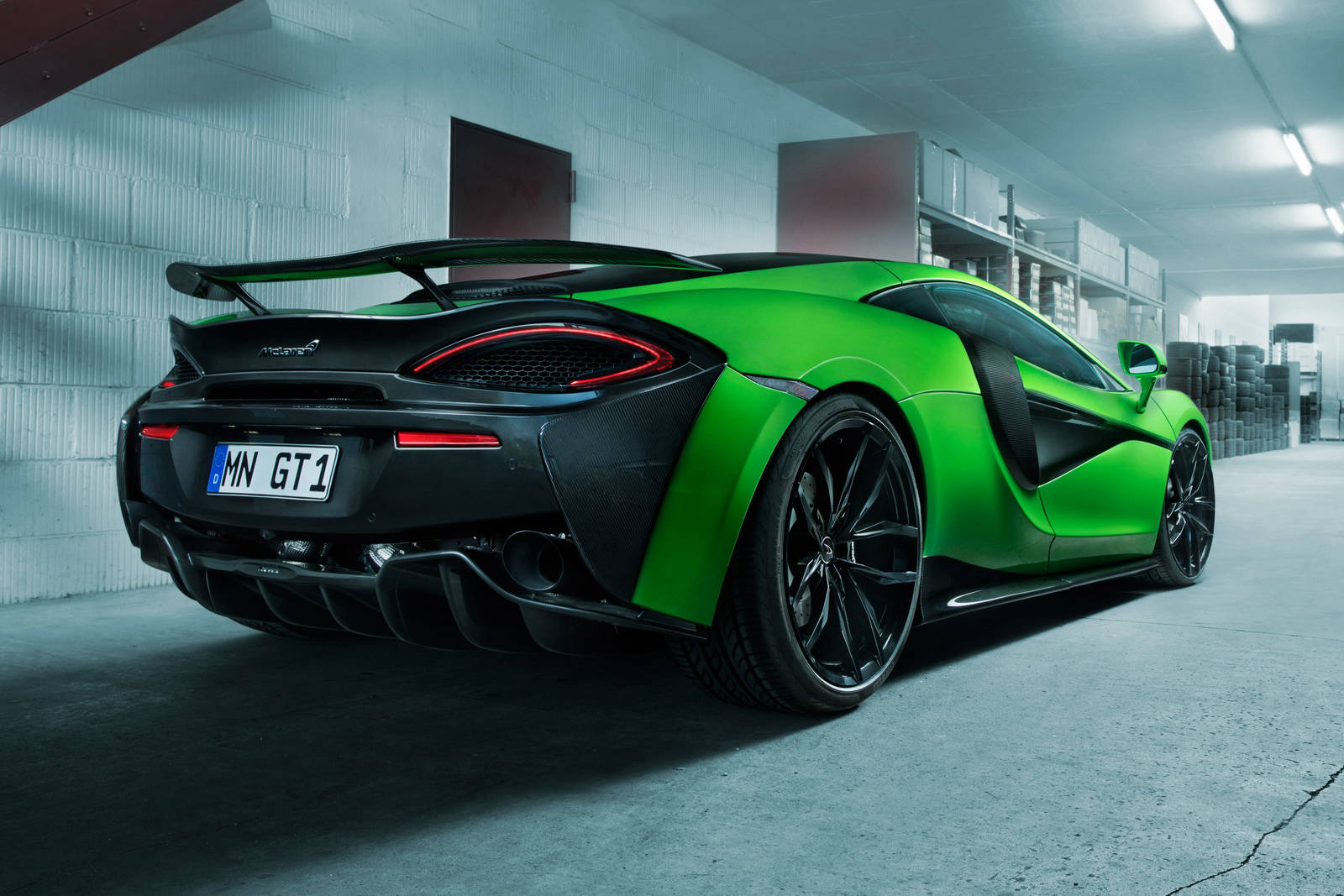 green mclaren