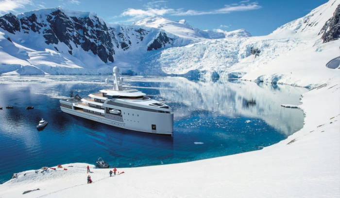 90-meter super-yacht SeaXplorer.