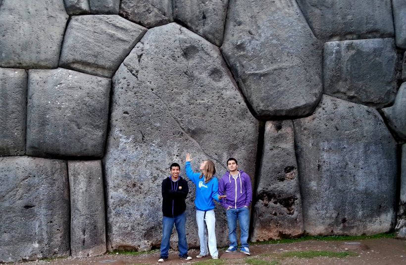 One of the oldest buildings of the planet: the Sacsayhuaman citadel built by the Incas