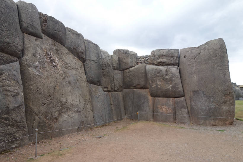 One of the oldest buildings of the planet: the Sacsayhuaman citadel, built by the Incas