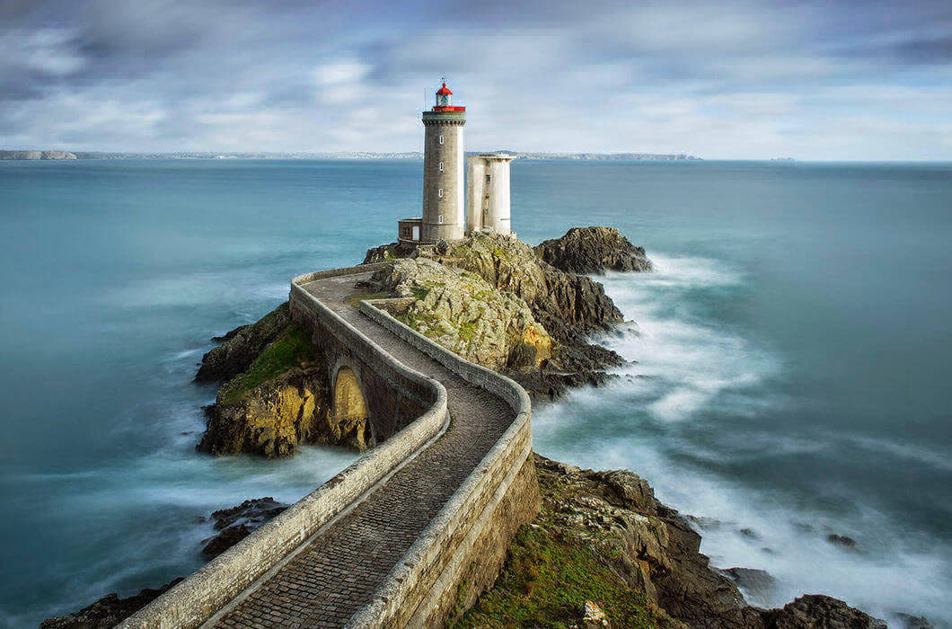Lighthouse in Brest, France