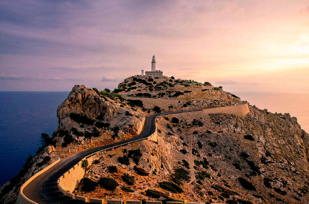 Lighthouse at Cape Formentor, Mallorca, Spain