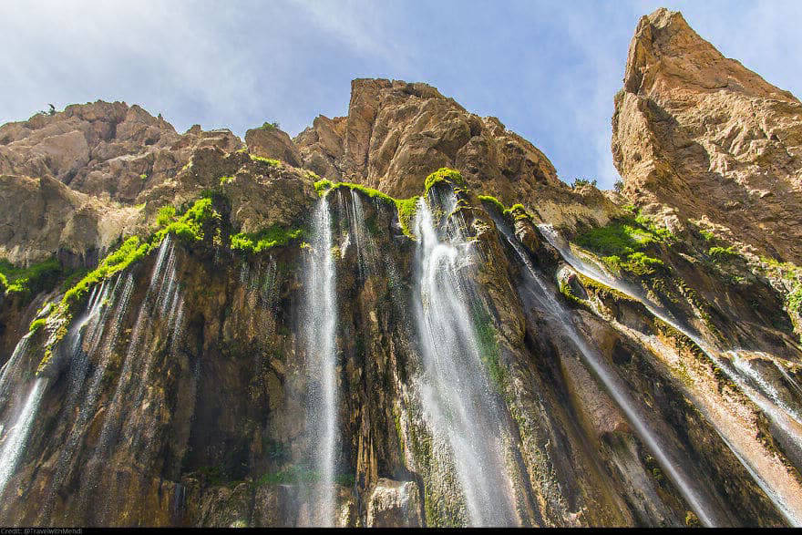 Margoon Falls, Margin County, Fars Province