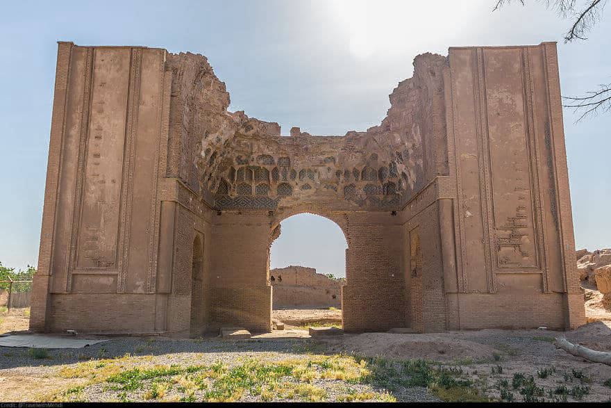 Historical mosque Malek Zoozan, Khaf, Razavi Khorasan province