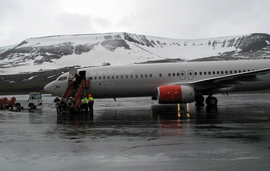 Svalbard Airport, Svalbard, Norway.