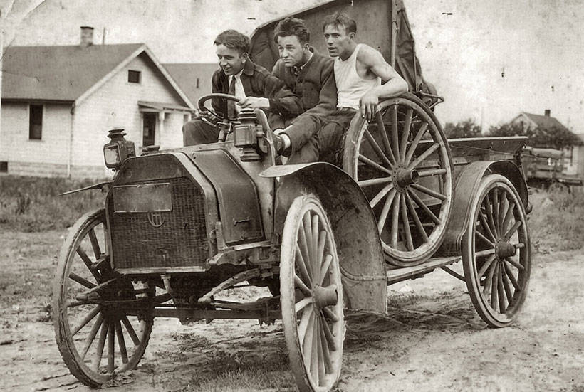 The first gang on wheels
