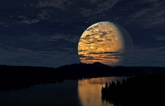Уникальное вращение Луны.