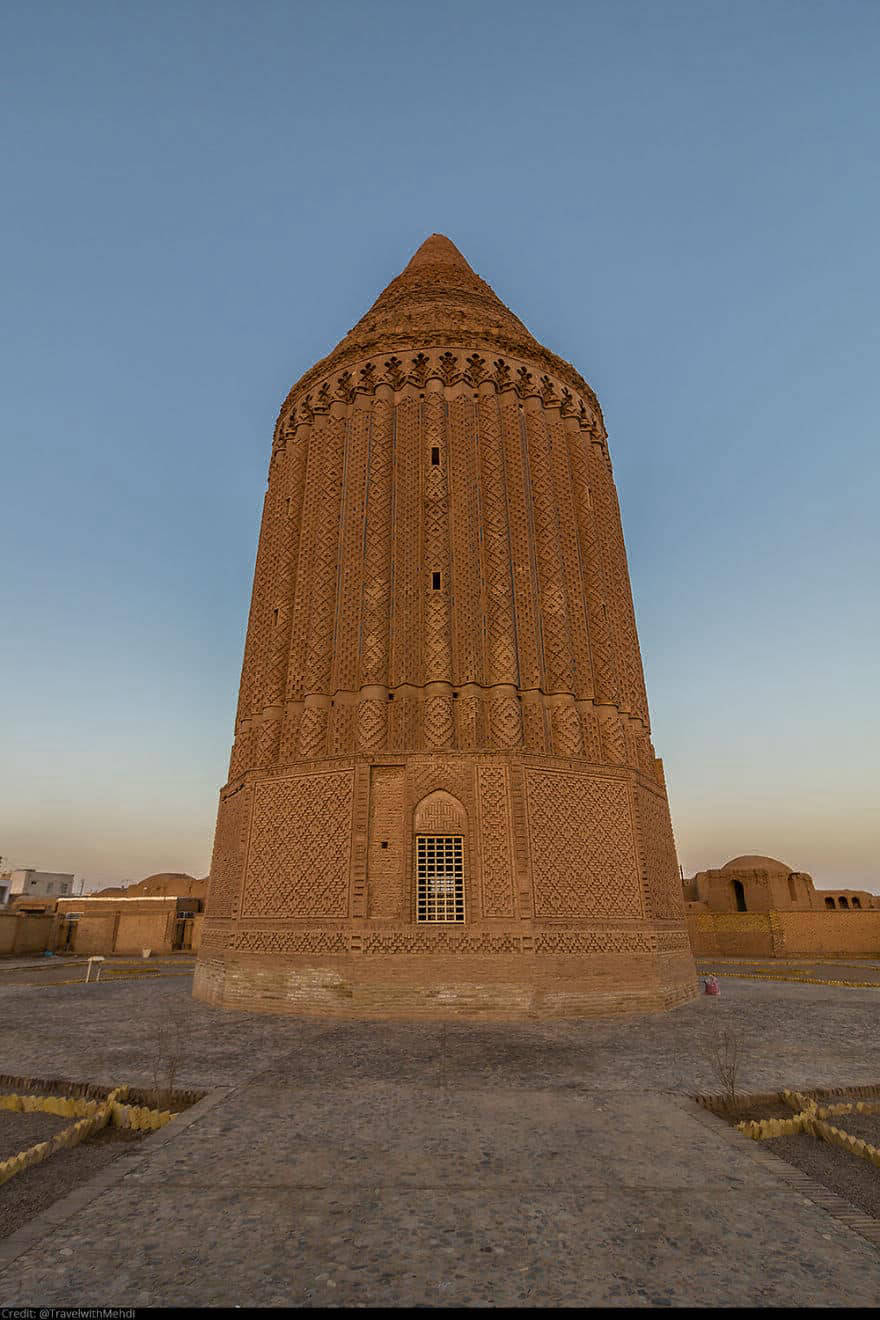 The historical tower of Keshmar, the village of Keshmar, Kashmar, the province of Razavi Khorasan