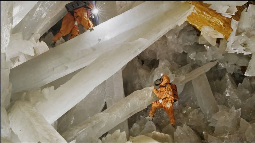 Пещера Найка: как образовались самые большие кристаллы в мире