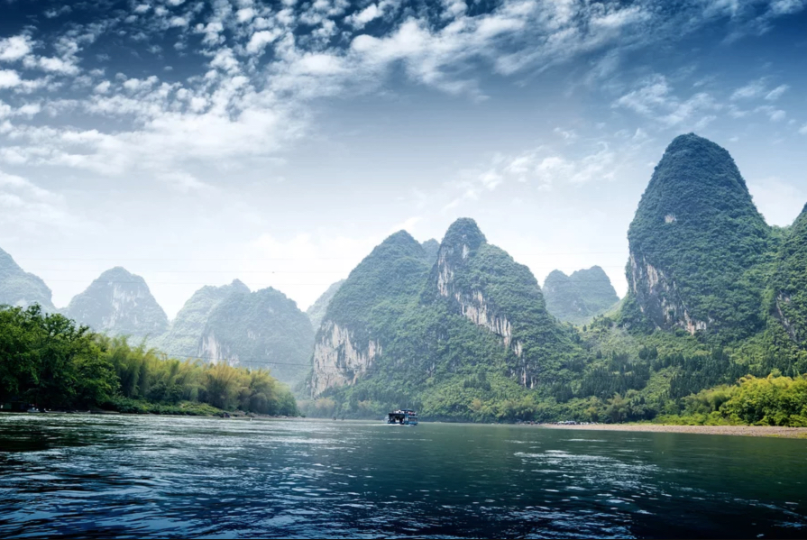 Mount Guilin fantastic scenery of the Celestial Empire