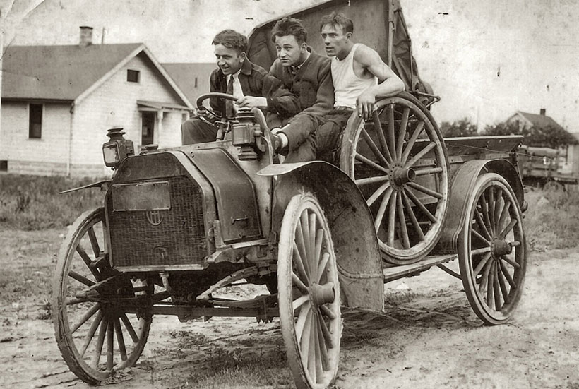 The first gang on wheels