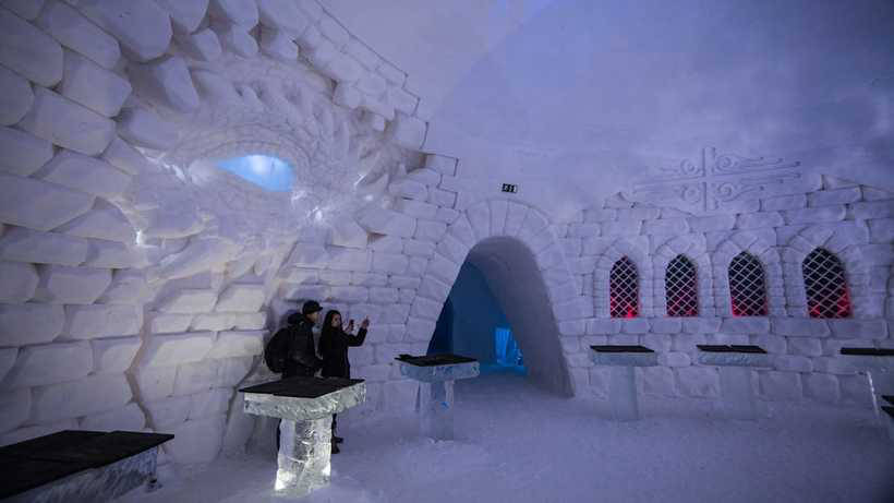 В Лапландии открылся ледяной отель в стиле «Игры престолов»