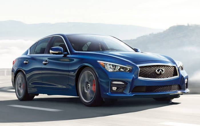 Японский седан Infiniti Q50 2017 года. | Фото: infinitiusa.com.