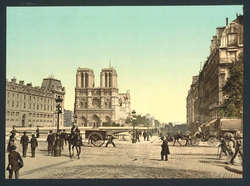 Во всей красе: первые цветные фотографии Франции 