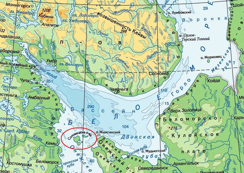 Загадочный остров: кто построил каменные лабиринты в Белом море