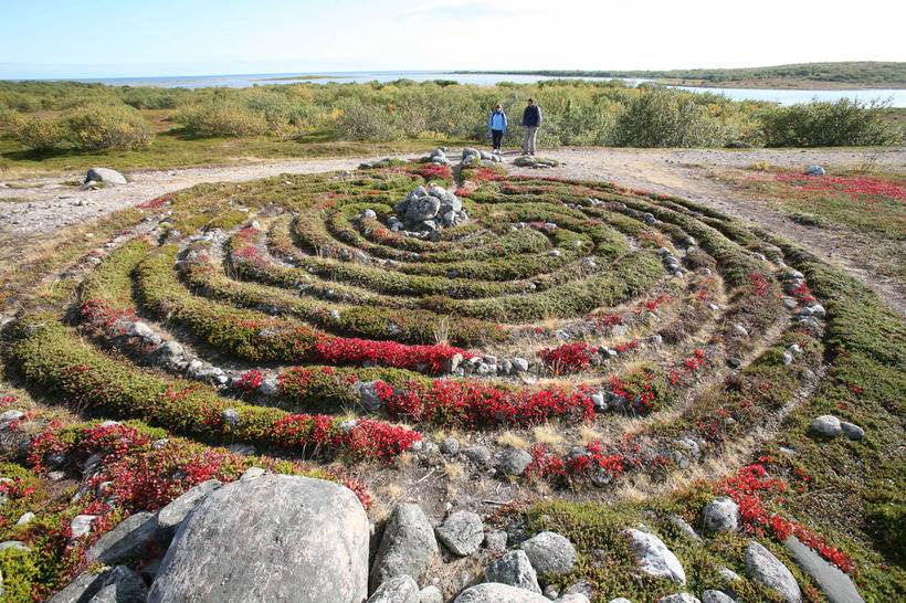 Загадочный остров: кто построил каменные лабиринты в Белом море