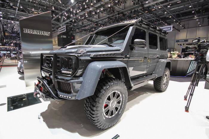 Автомобиль Brabus 550 Adventure 4×4 специально для Женевы.