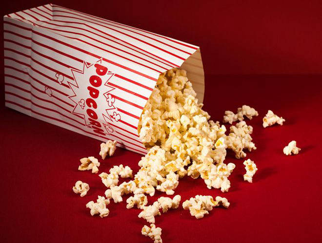 popcorn in cinemas