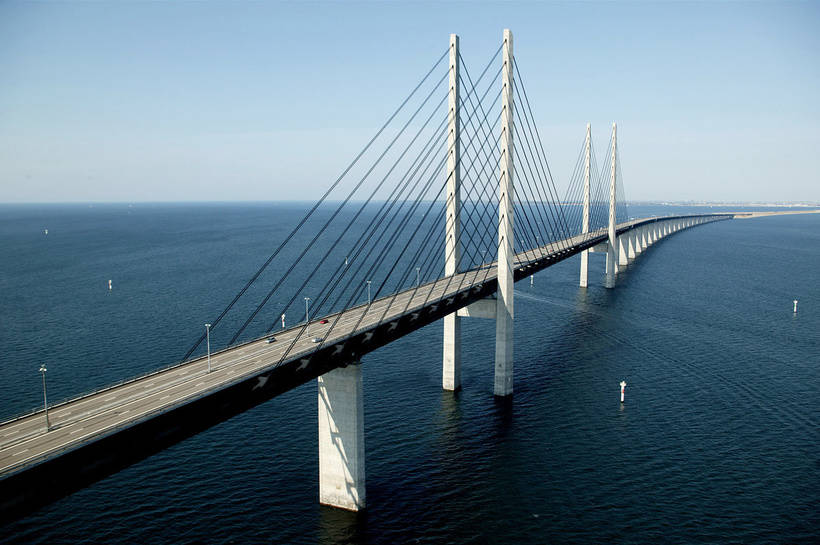 Эресуннский мост: самый необычный мост Европы, который уходит под воду 