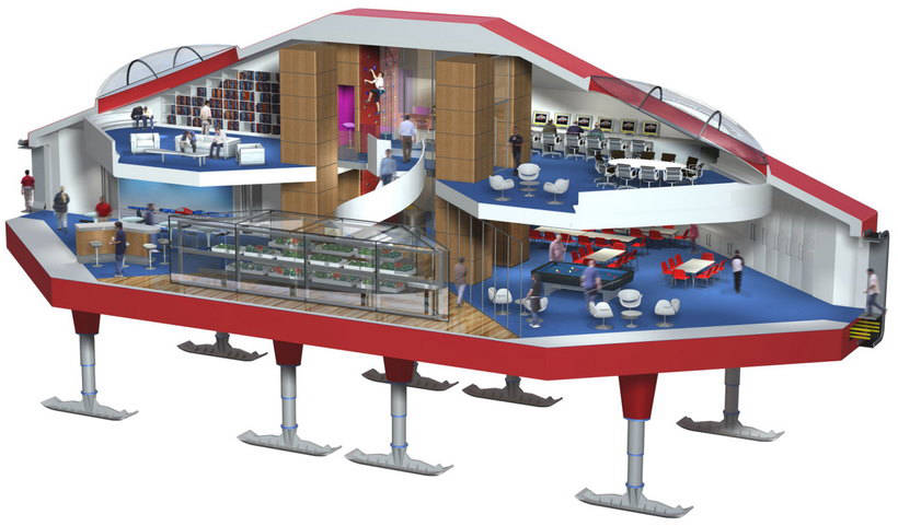 Британская Halley VI: экскурсия по фантастической полярной станции