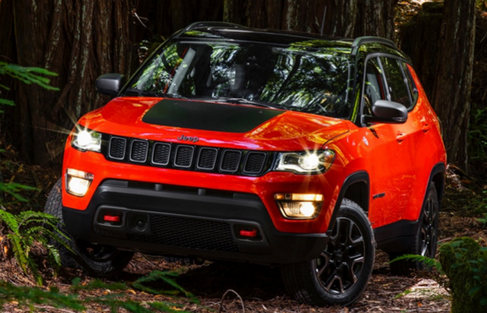 Jeep Compass - полный привод и милый дизайн.