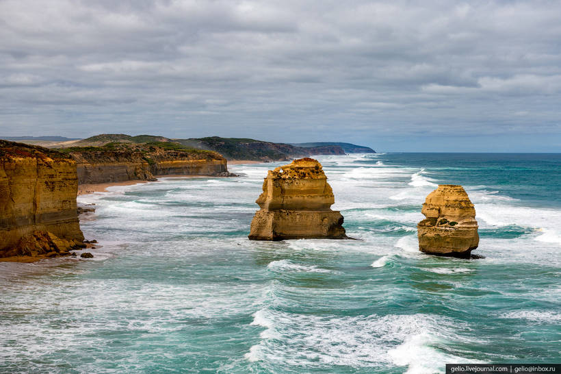 Скалы Двенадцать апостолов — исчезающая достопримечательность Австралии