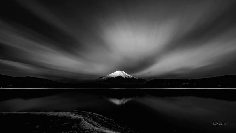Magic photos of Mount Fuji, from which the power comes