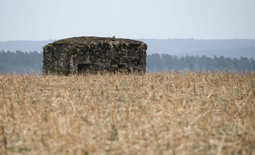 What do the battlefields look like World War II 100 years later