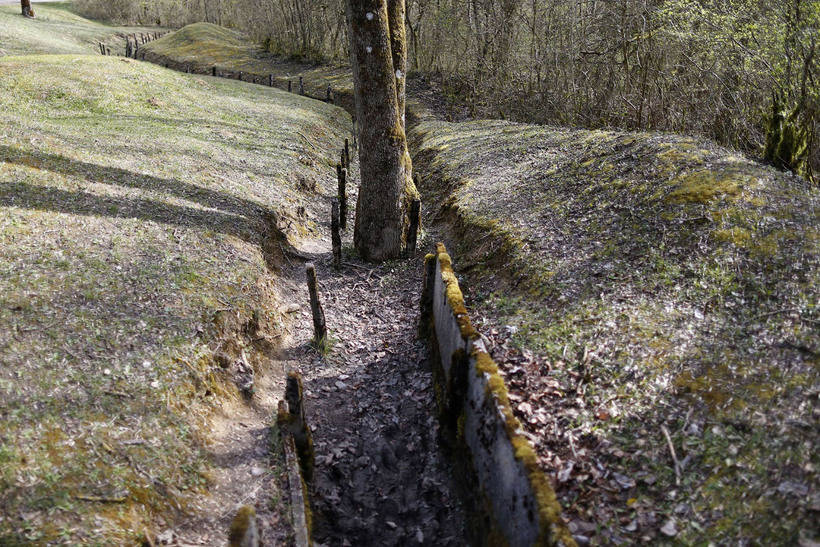 How the battlefields of the First World War look after 100 years