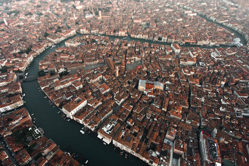 Magnificent aerial photos of Venice