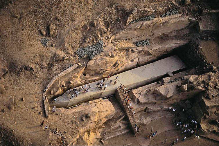 10. The unfinished obelisk in Egypt is an inexplicable, obvious, incredible, amazing place in the world