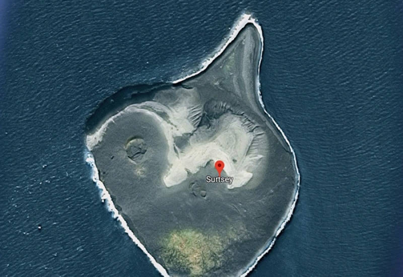 An island that no one can reach and which did not exist before 1963