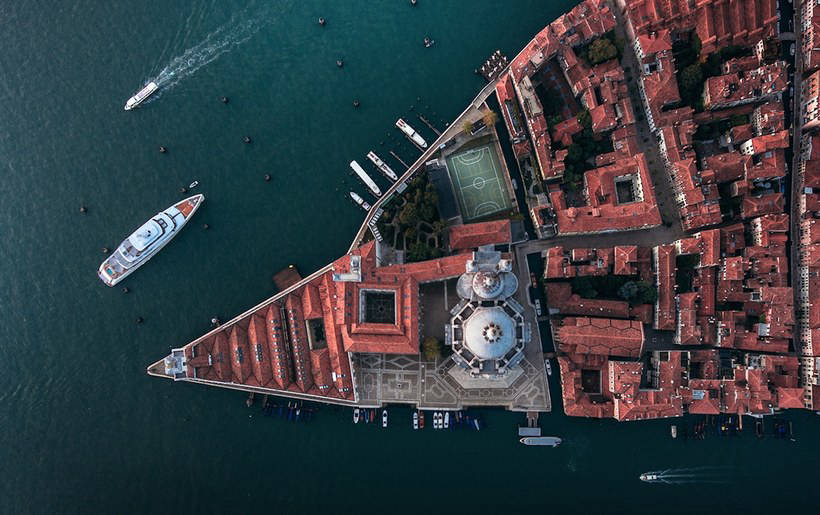 Magnificent aerial photos of Venice