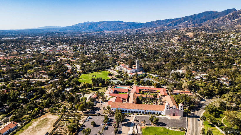 Santa Barbara: a millionaire paradise or a typical Californian city