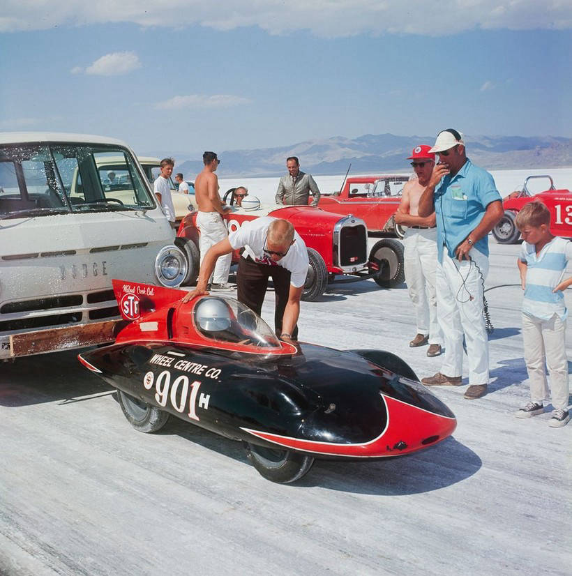 Lake Bonneville: neve a place of prohibitive high-speed records