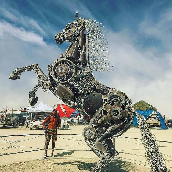 The coolest pictures from the crazy and wonderful festival Burning Man 2018