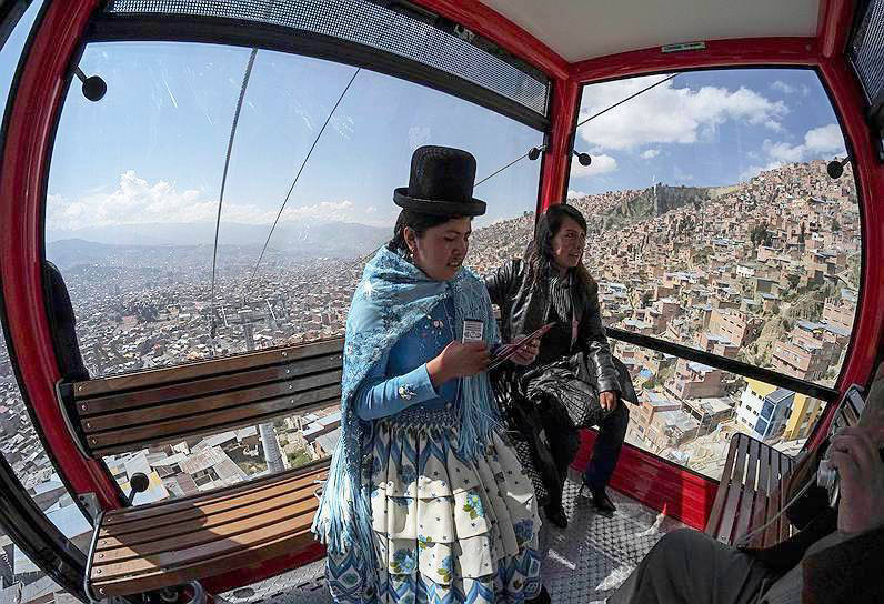Delightful La Paz: the world's longest cable car
