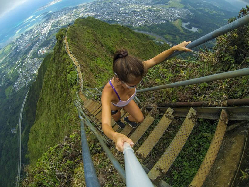 20 stunning photos for those who are not frightened by the height