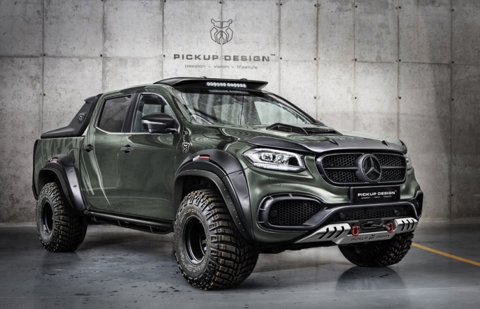 Polish tuners have created superbrutal Mercedes-Benz X-Class
