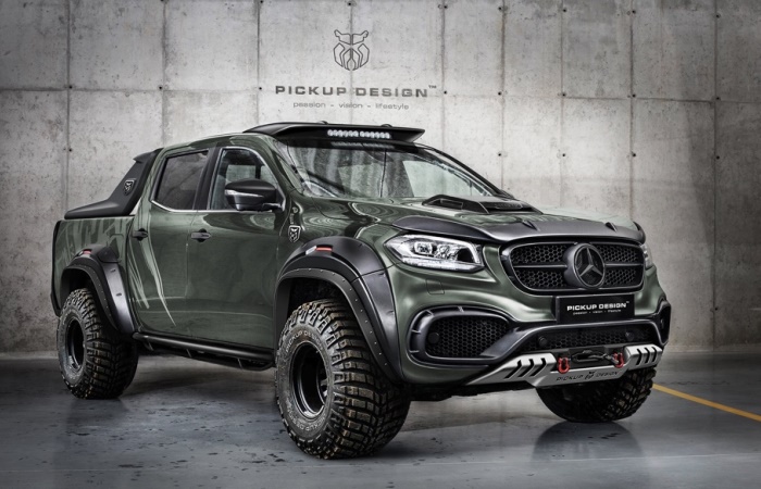 Польські тюнери створили супербрутальний Mercedes-Benz X-Class