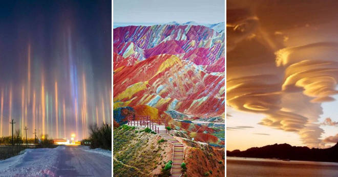 20 incredible natural phenomena from which they catch their breath