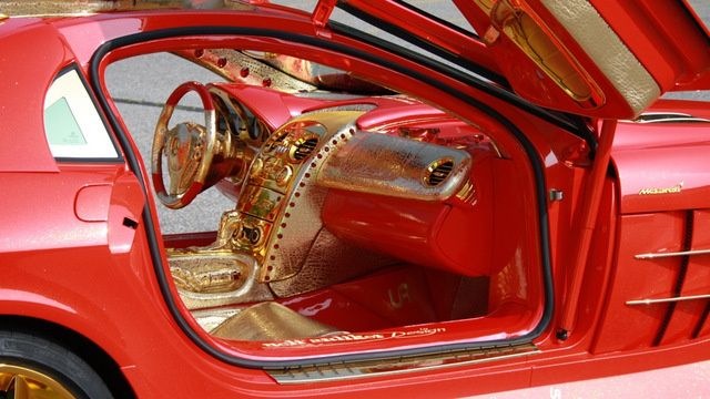 Swiss Designer Ueli Anliker Sells His Unique Mercedes-McLaren SLR: The "Red Gold Dream" - 8
