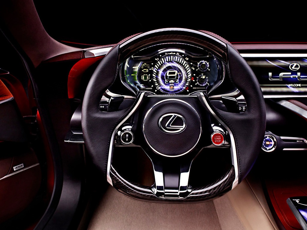 雷克萨斯展示了豪华轿跑LF-LC - 8