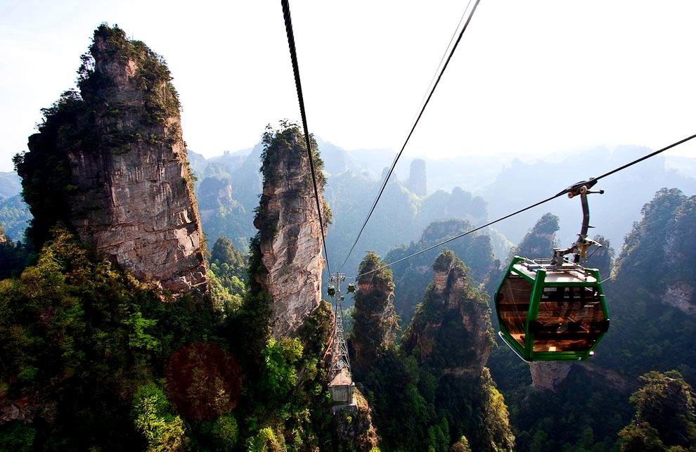 Китай, парк Чжанцзяцзе