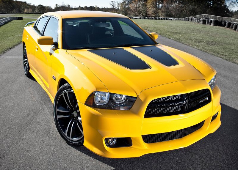 The Dodge Charger SRT8 Super Bee is a revival of the 1968 Dodge Super Bee. This model comes with exclusive interior and exterior features. The car made its official debut in Los Angeles at the 2011 auto show.