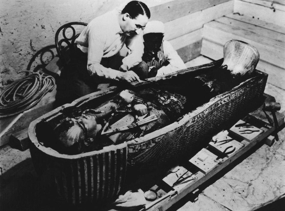 Il y a 90 ans, l'expédition de Howard Carter a découvert le sarcophage en pierre du pharaon Toutankhamon