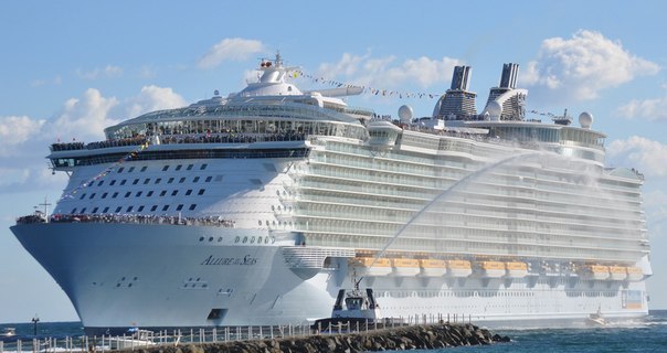 "Die Verzauberung der Meere" – das größte Kreuzfahrtschiff der Welt